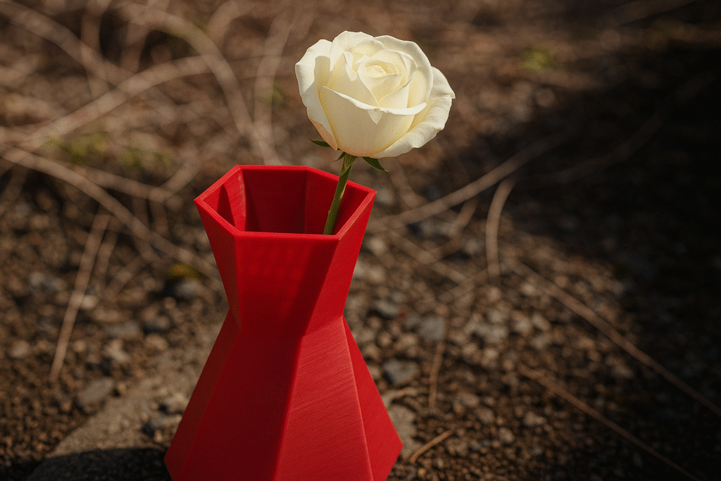 impression 3d d'un pot de fleur